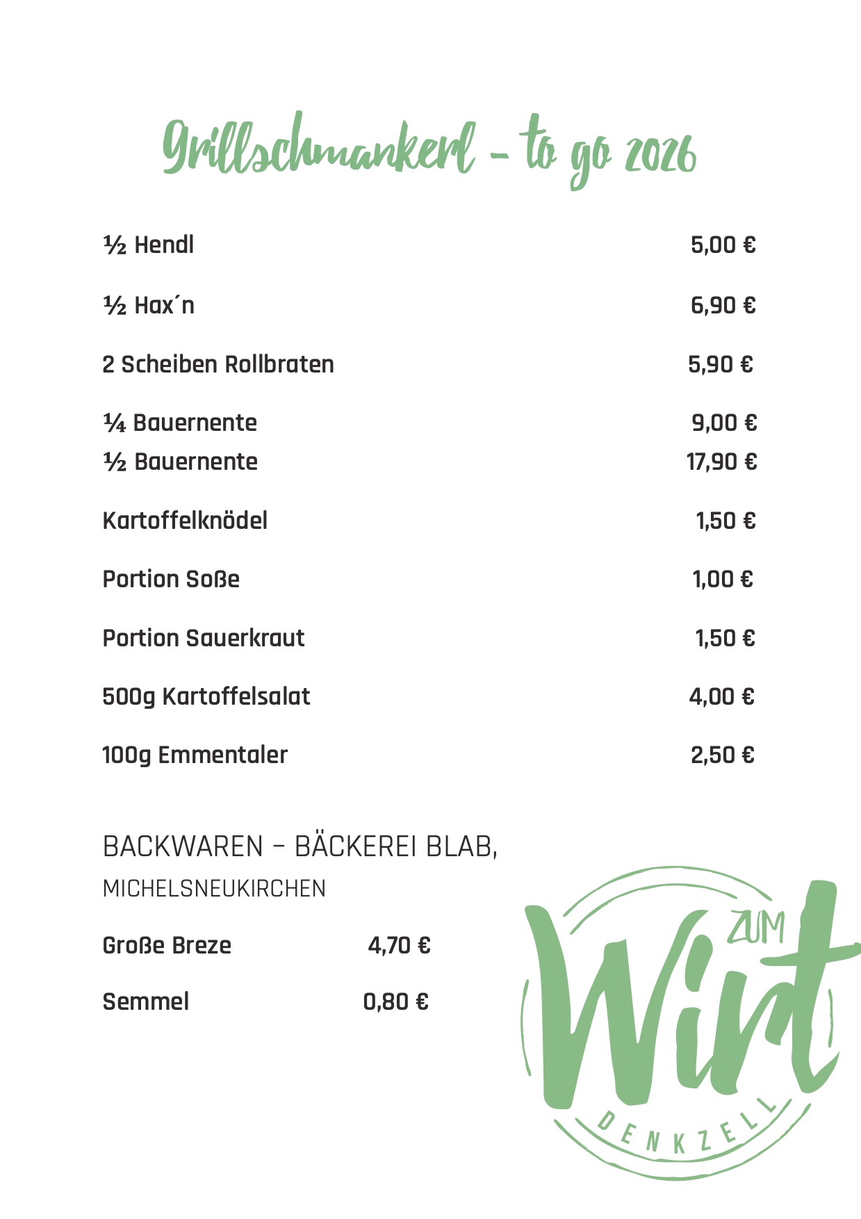 Grillschmankerl to-go